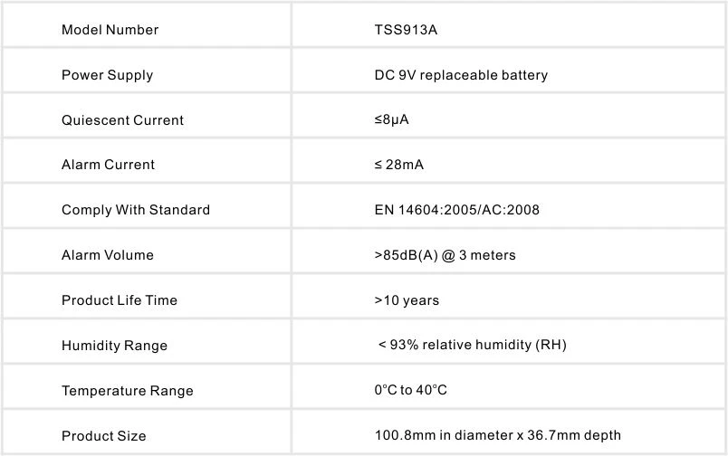 product-1-1 smoke alarm TSS913