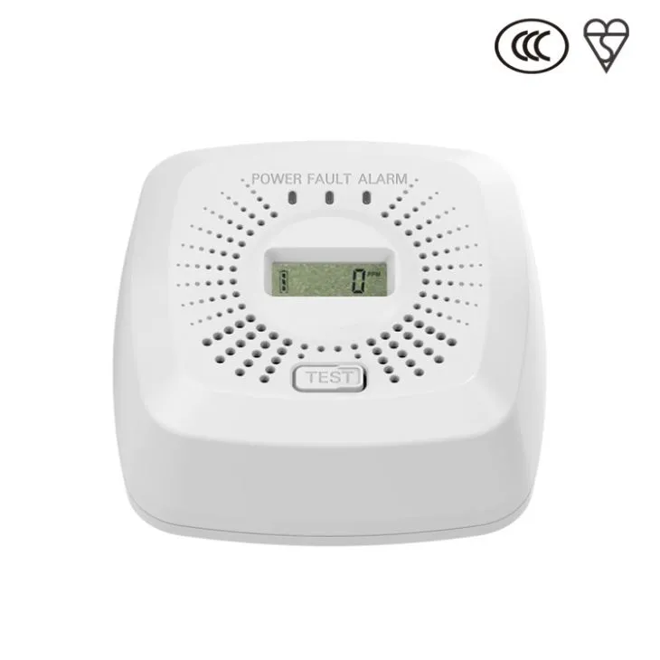 Carbon Monoxide Alarm With LCD Display
